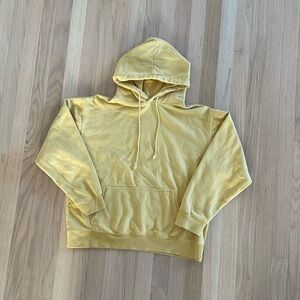 Brandy Melville Yellow hoodie